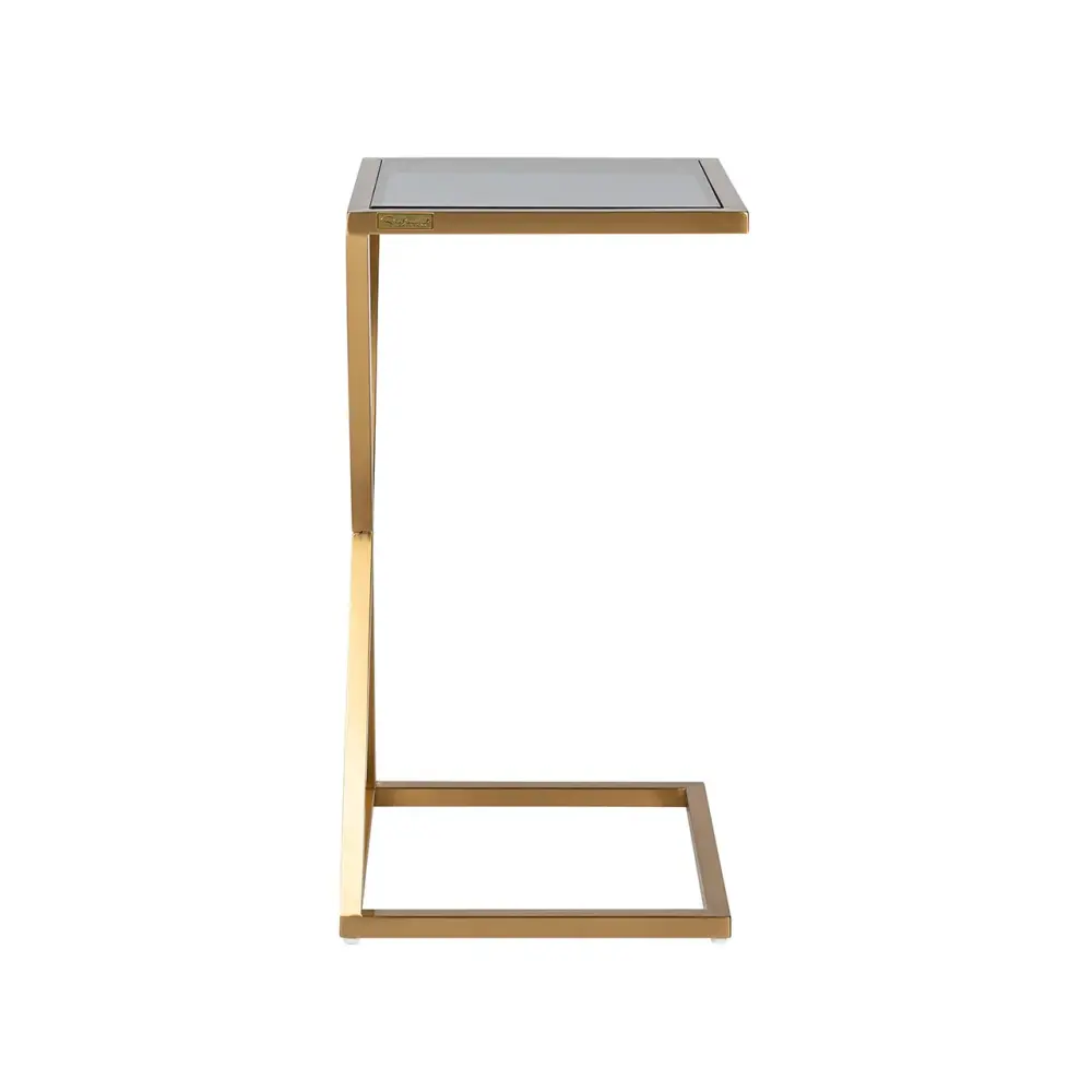Paramount Sofa Table - Matte Gold