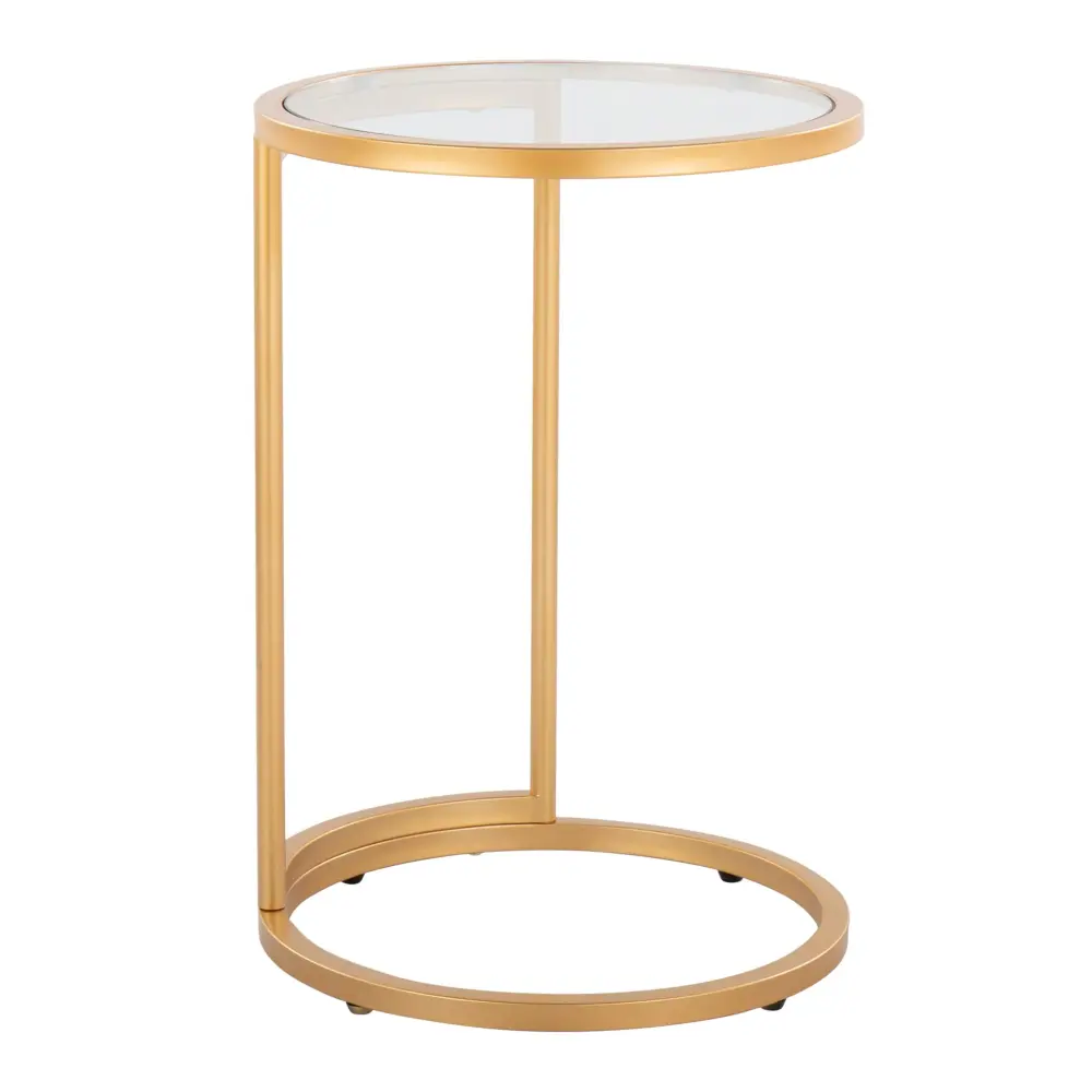Zenn - Round End Table Dapper Design