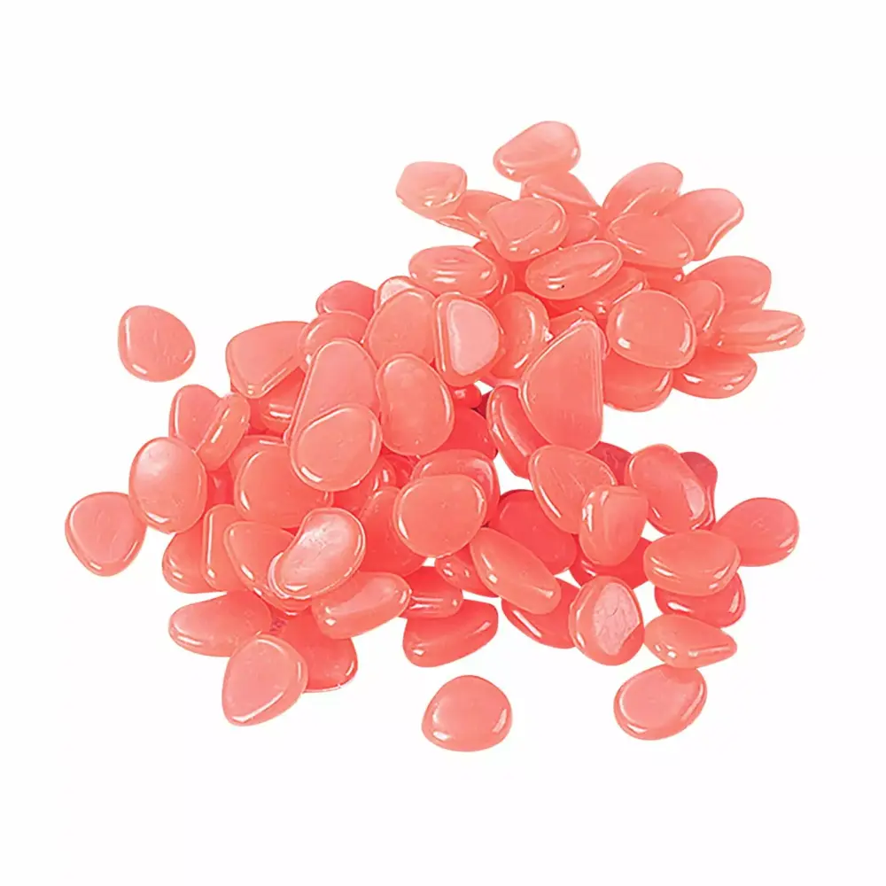 1CM Small Luminous Stones Garden Fish Tank and Outdoor Glow Dark Decor