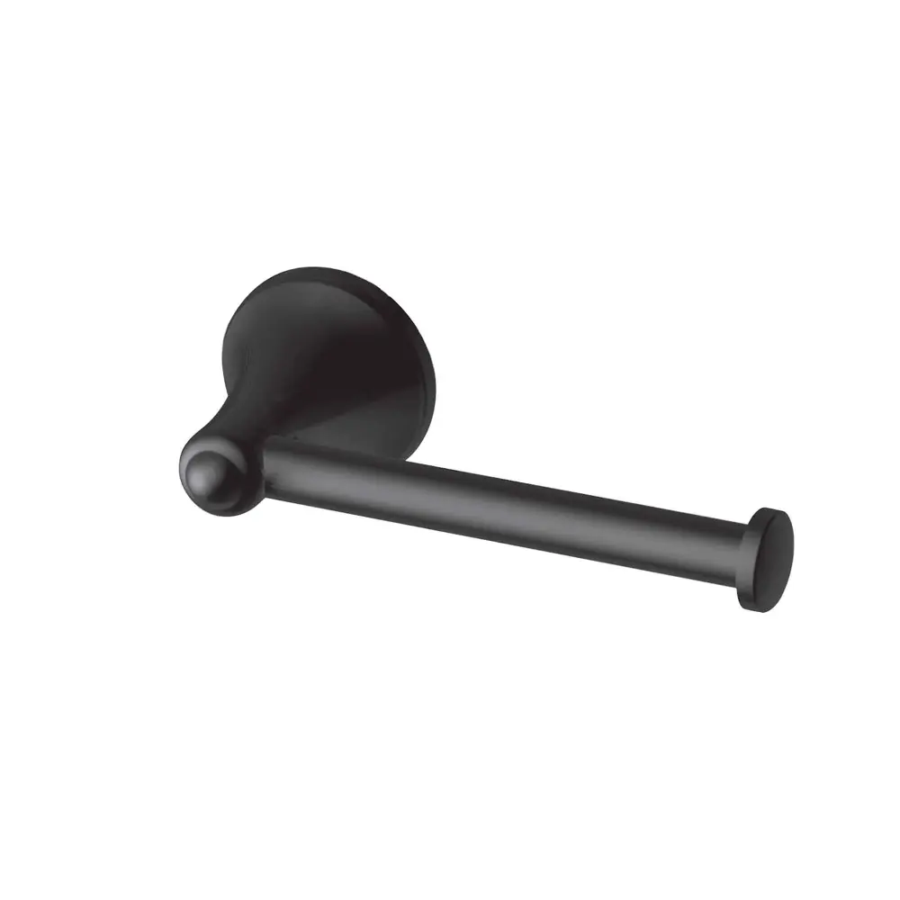 Laia European Paper Holder, Matte Midnight