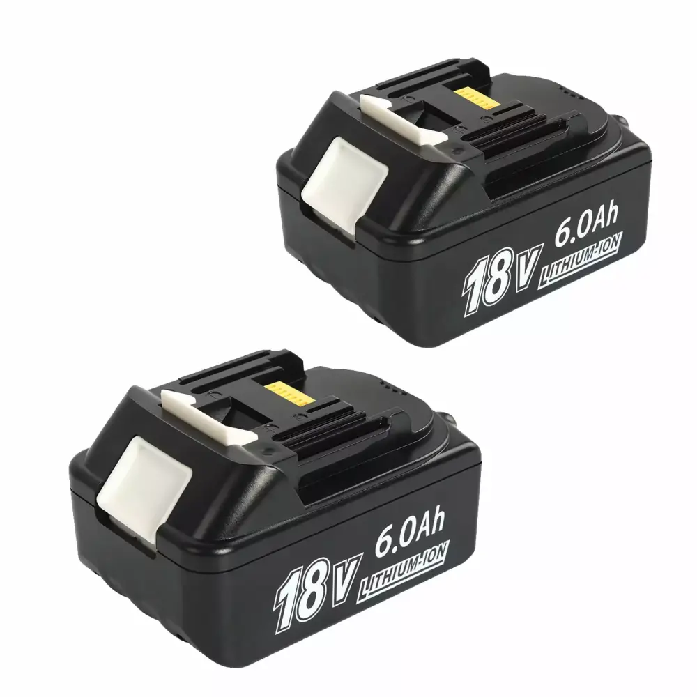 2 Pack Makita 18V 6.0Ah Replacement Battery BL1860B Lithium-ion Batteries 2pack