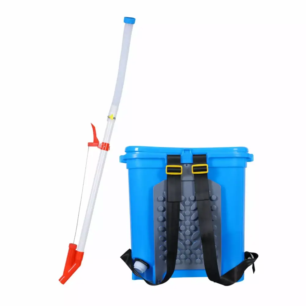 figatia 25L Manual Spreader Ergonomic Handle Vegetables Corn Farm Single Hole