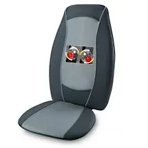 Shiatsu Plus Massage Cushion Heat Relaxation and Pain Relief Homedics