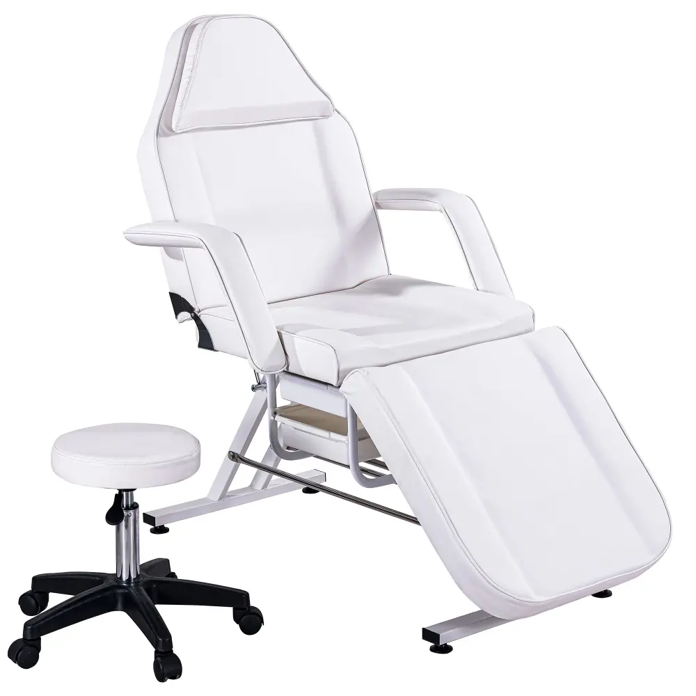 Massage Salon Tattoo Chair Two Trays Esthetician Bed Hydraulic Adjustable hortus oasis