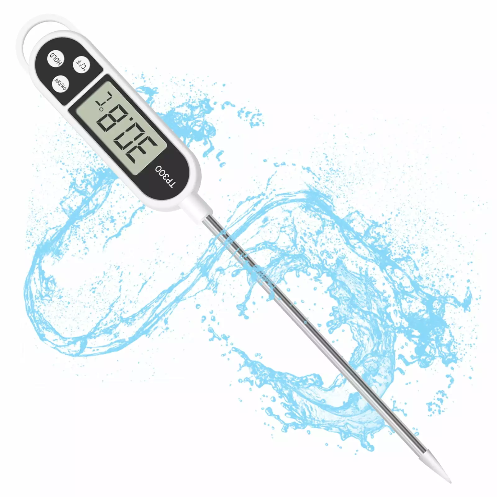 Digital Meat Thermometer Metal Probe Wireless Food Cooking Grill Instant Read Kitchen Thermometer SupplyMeDirect