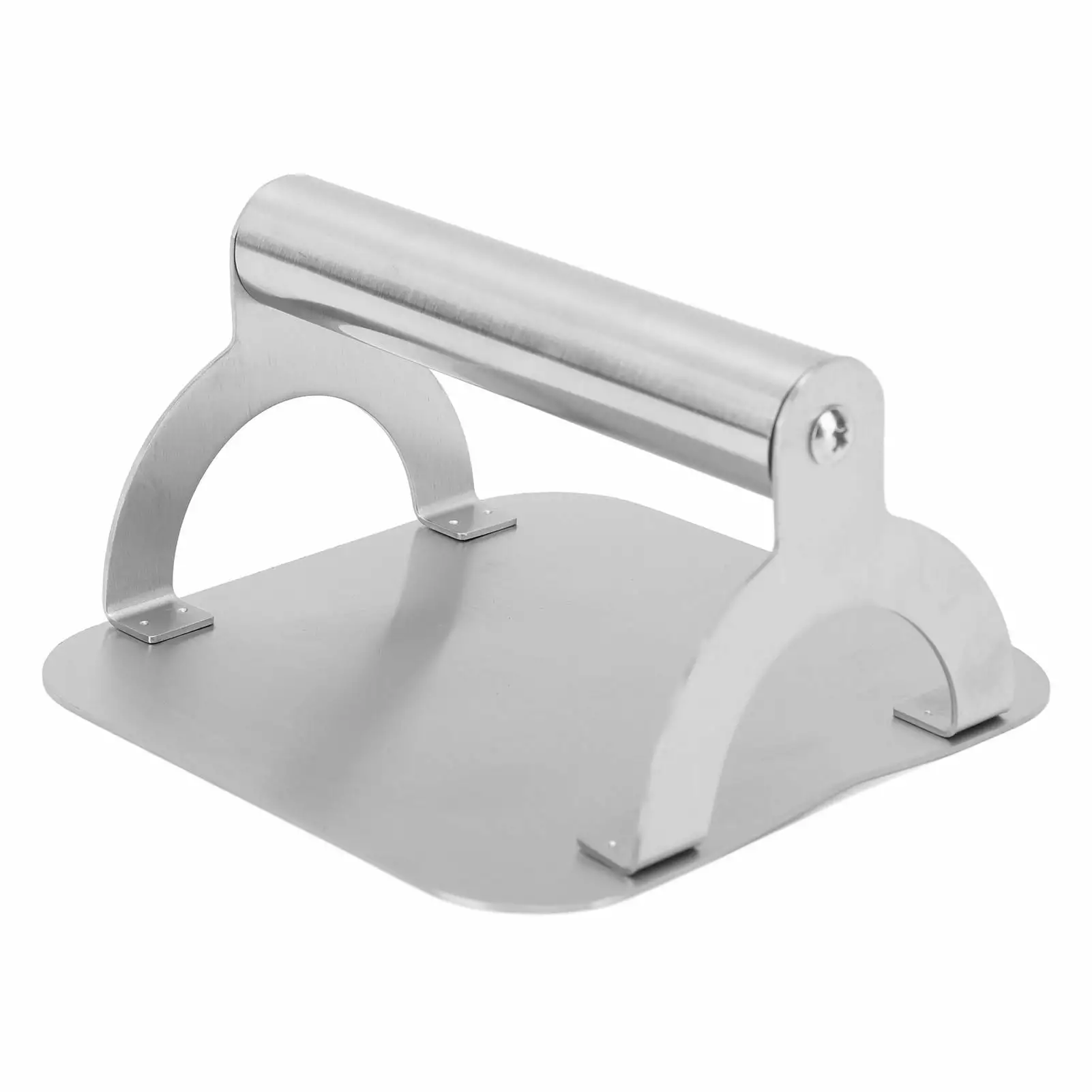 Stainless Steel Meat Press Round Grill Squid Flattener Household and Commercial Cooking Binzhouyucong
