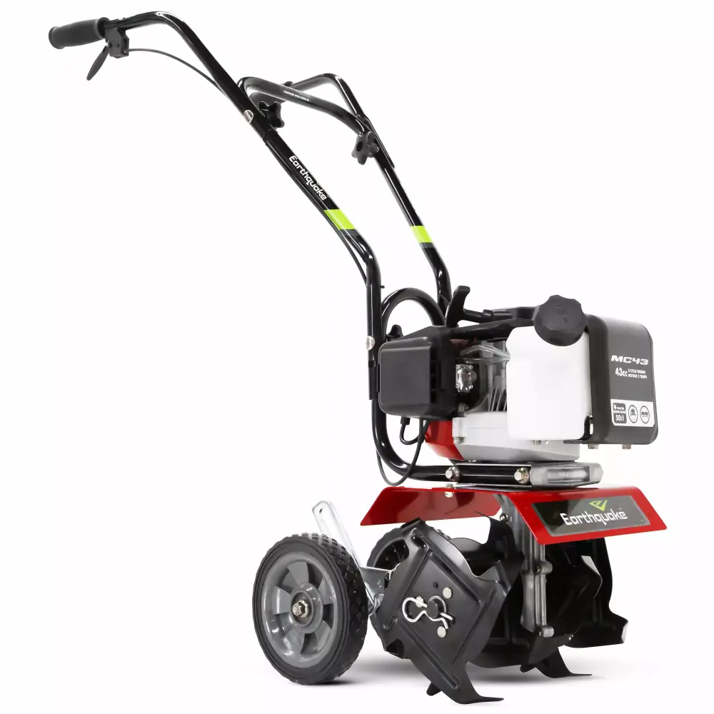 Earthquake MC43 Mini Cultivator Tiller 43cc 2-Cycle Viper Engine and 5 Year Warranty 1