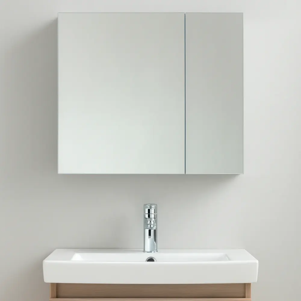 35 W x 26 H Mirrored Medicine Cabinet LMC1-35