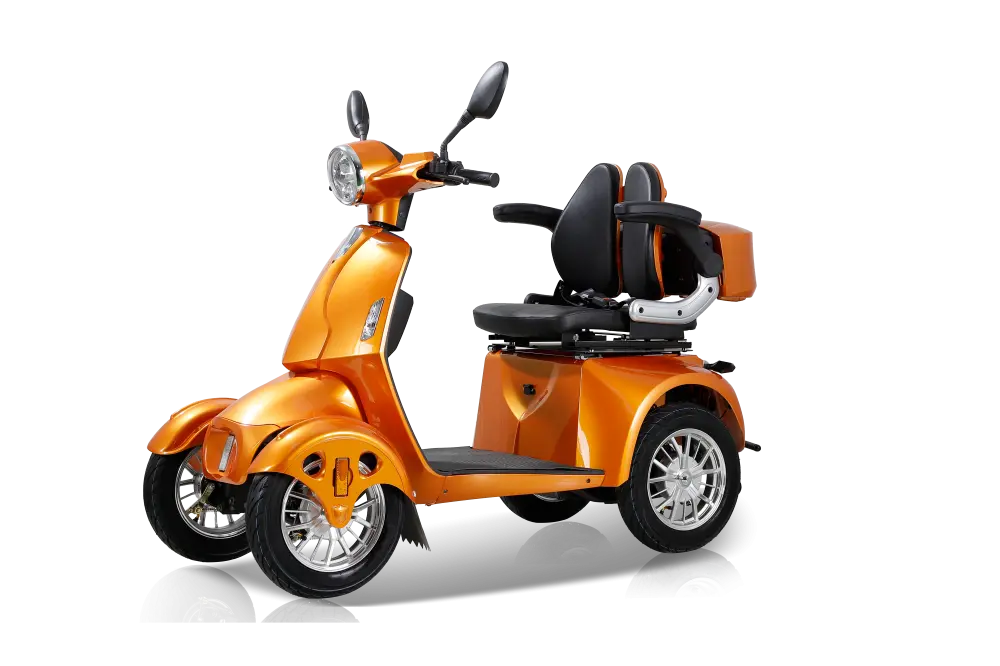 Fastest 4 Wheel Mobility Scooter Adults and Seniors Orange zvgreen mobility scooter