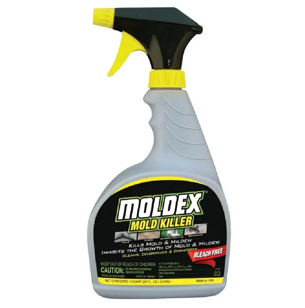 Moldex 5010 Mold and Mildew Killer 32 Oz Fast Acting Disinfectant Spray
