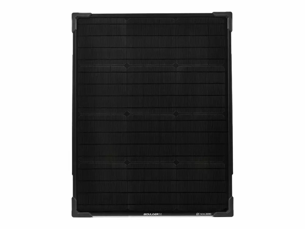 Goal Zero Boulder 50 Watt Monocrystalline Solar Panel Off-Grid Power 100