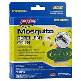 Mosquito Repellent Coil 10-Pack Outdoor Protection Various