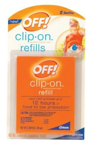 Off 70319 Clip-On Mosquito Repellent Refill Bug Protection