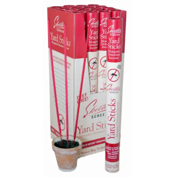Scent Shop 90910 Yard Stick Mosquito Deterrent Incense Outdoor Use