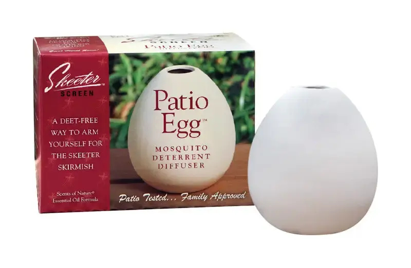 Skeeter Screen Patio Egg Insect Deterrent Diffuser 4 oz Mosquitoes Pack 6