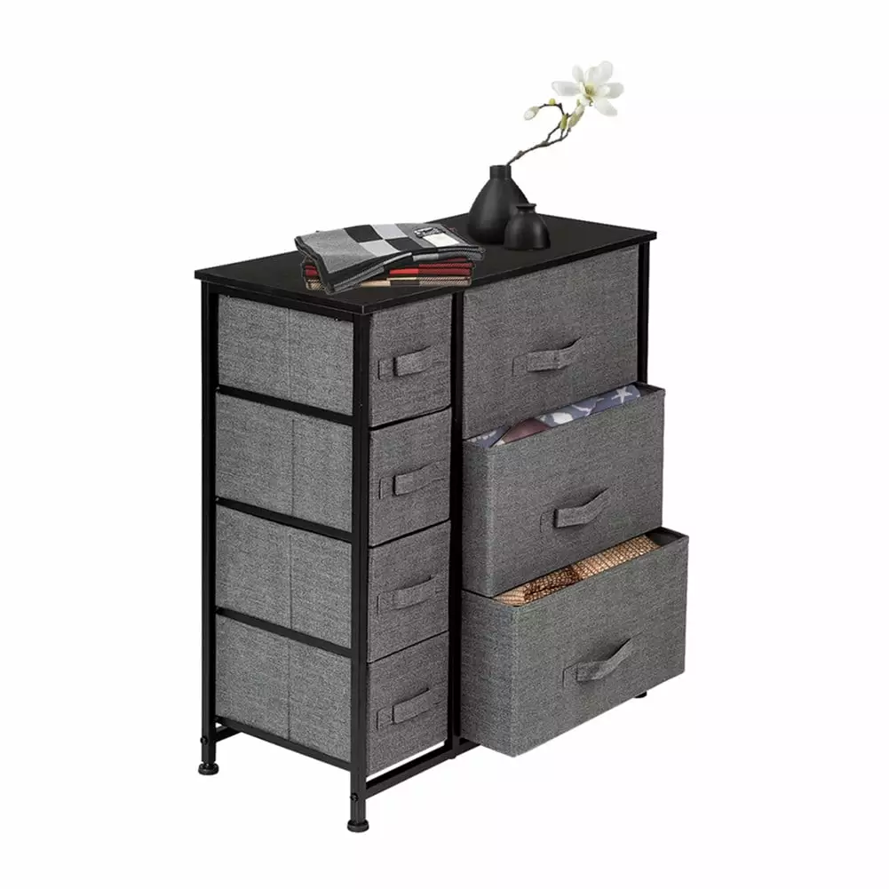 7-Drawer Dresser Furniture Storage Cabinet Bedroom Hallway Closet Office Organization Kitsin