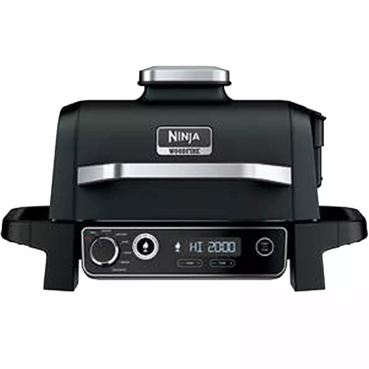 Restored Ninja OG701 Woodfire Outdoor Grill Smoker 7--1 Master Grill BBQ Smoker and Air Fryer