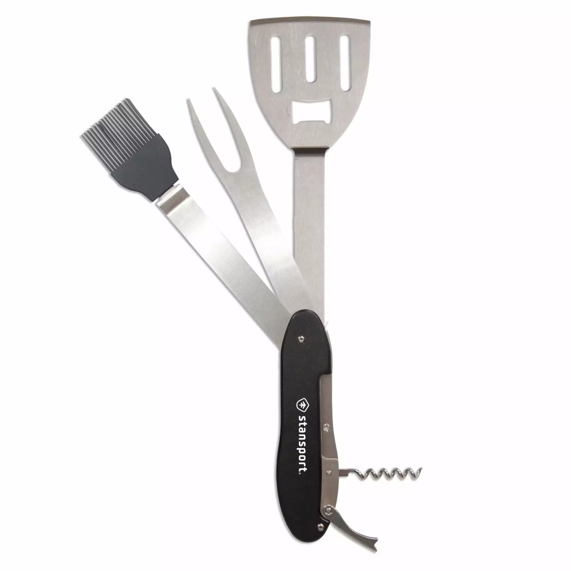 Stansport 5 1 BBQ Multi Tool Compact Grill Utensil Outdoor Cooking