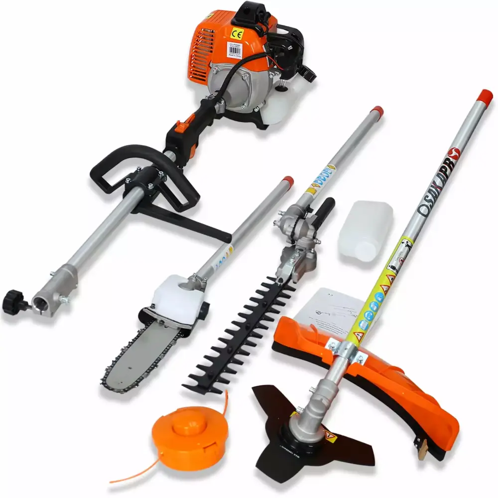 4 1 Multi-Practical Trimming Tool 52CC 2-Cycle Garden Tool System Gas Pole Saw 10
