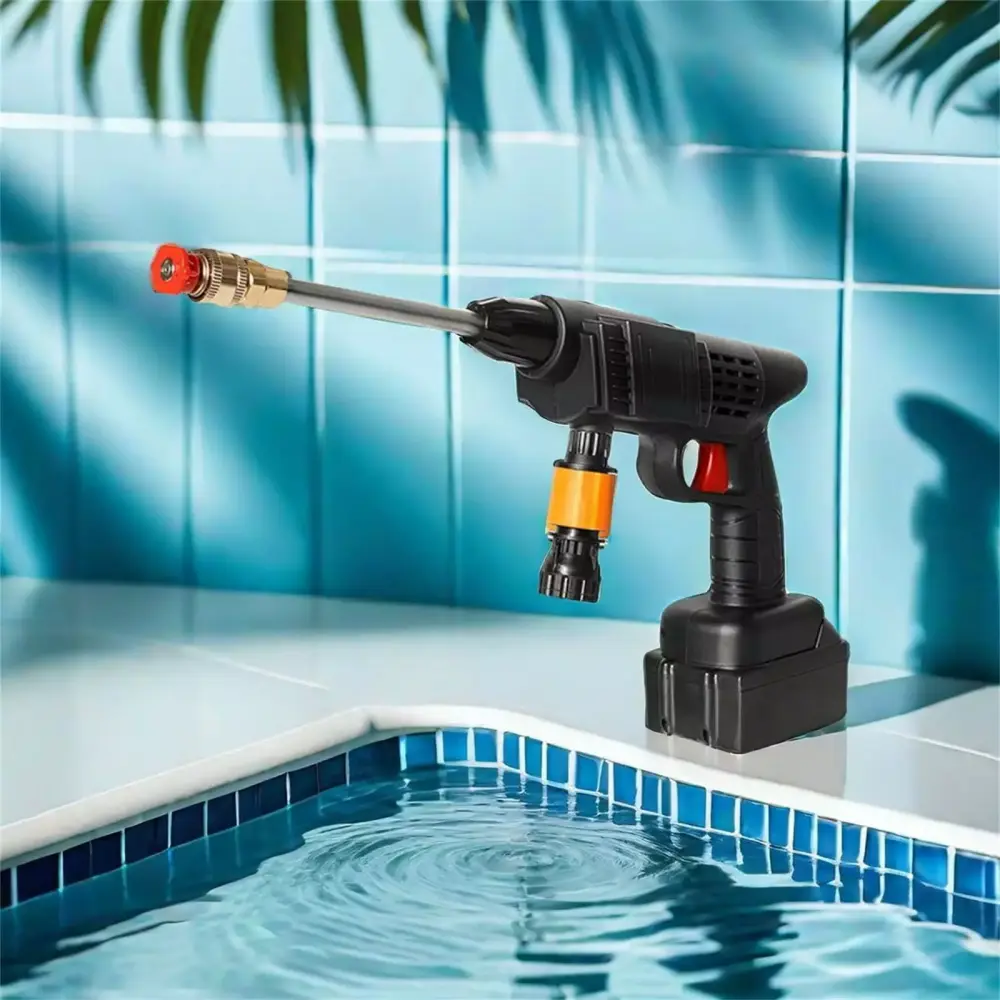 Electric Car Washing Machine Rechargeable High Pressure Water Spray Cars and Flower Watering