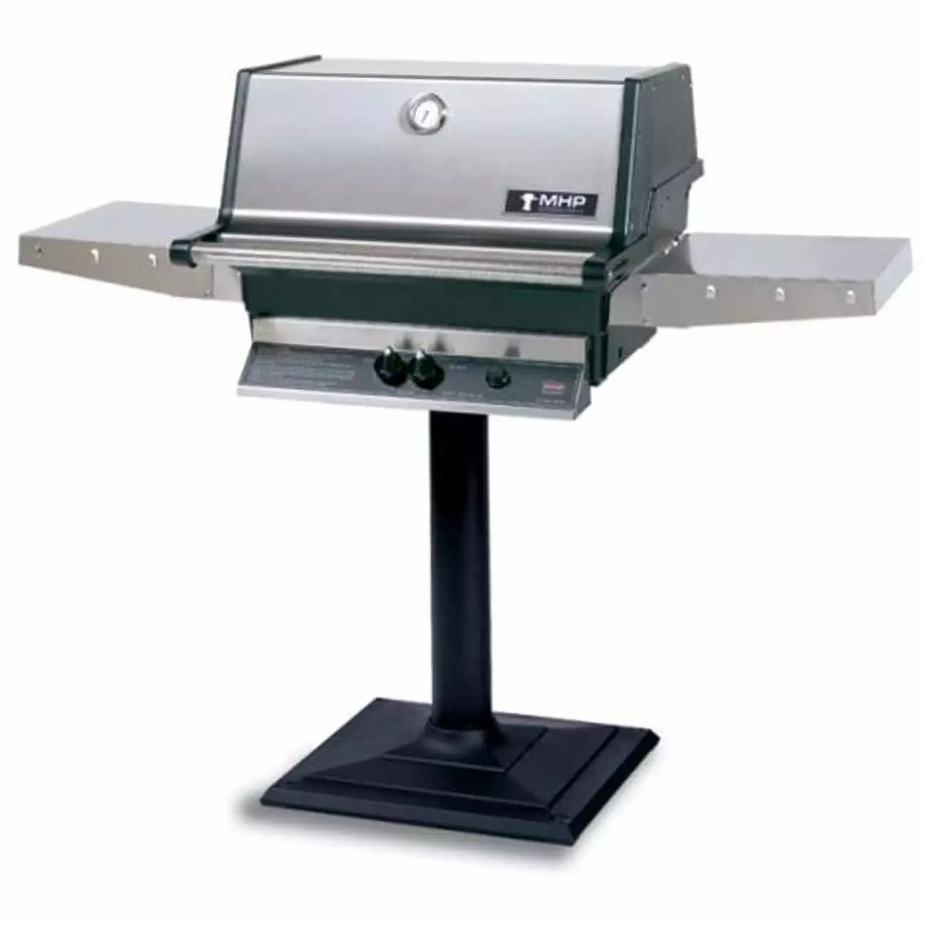Modern Home Products MHP TJK Heritage Series Natural Gas Grill Drop Down Shelves Patio Base