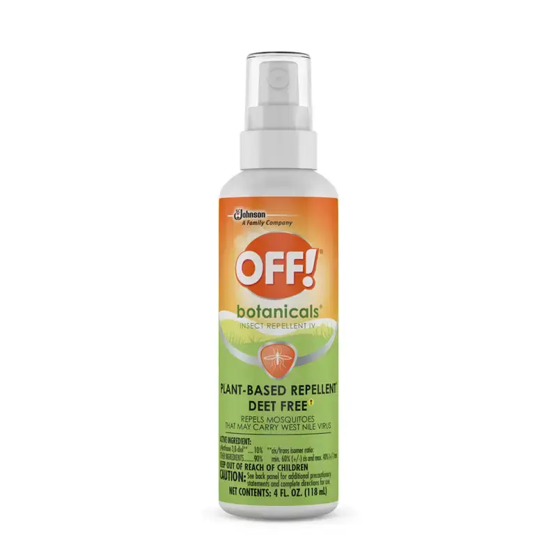 OFF! Botanicals Insect Repellent Gnats and Mosquitoes 4 oz Pack 8