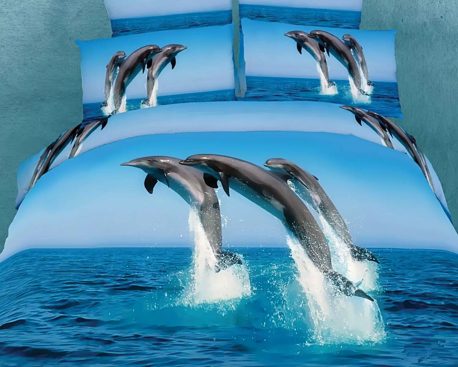 Marine Queen Bed Luxury Duvet Cover Set Dolce Mela DM425Q - Nautical Themed