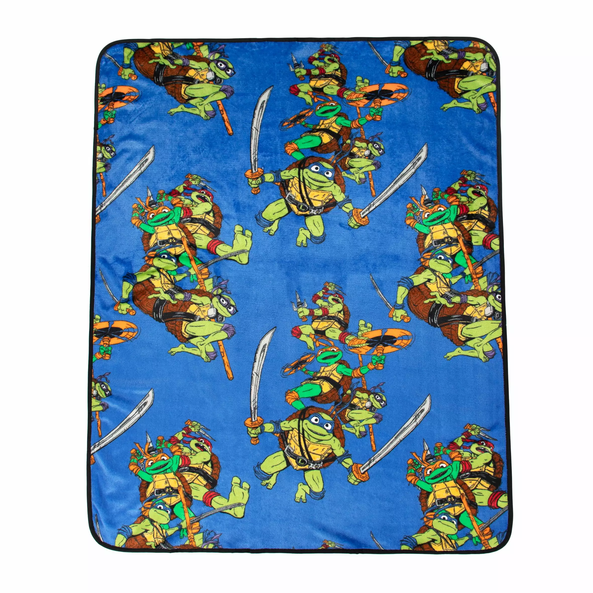 Paramount Nickelodeon TMNT Mutant Mayhem 40x50 Silk Touch Microfiber Throw Blanket Jay Franco