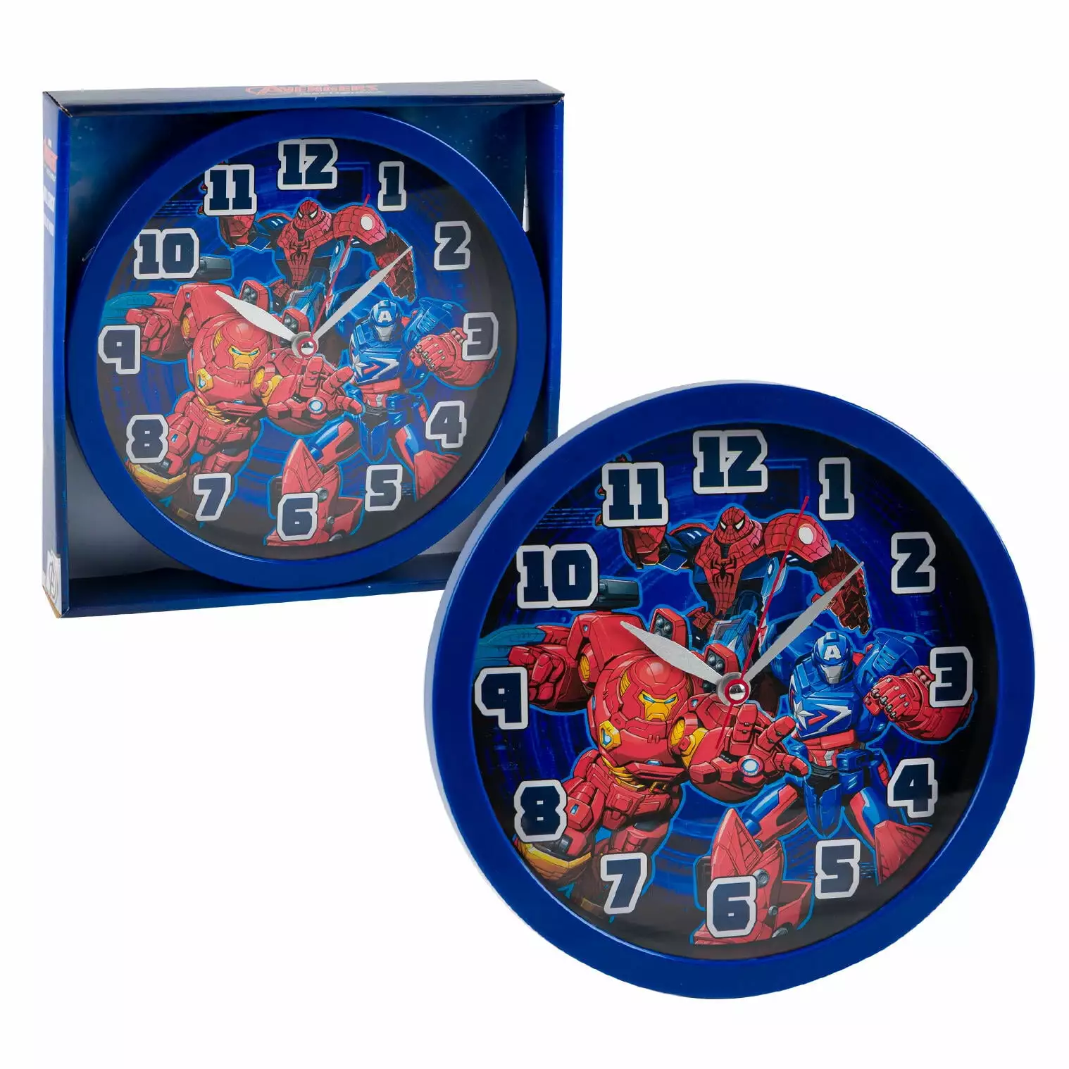 1PC Avengers Wall Clock 10 STYLE MAY VARY Marvel