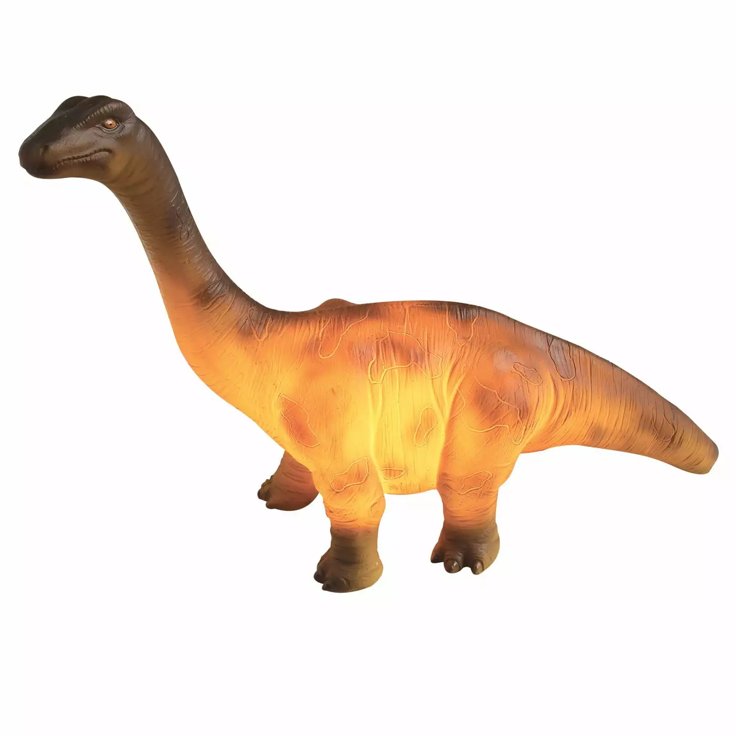 Dinosaur Resin Table Lamp Brontosaurus Accent Light 4x 13x 10 What on Earth