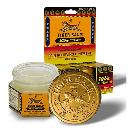 Tiger Balm Pain Relieving Ultra Strength Ointment 0.63 Oz