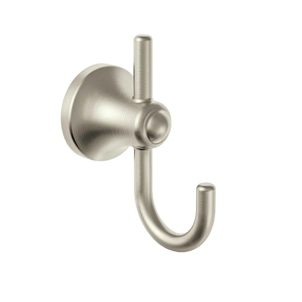 Laia Twin Robe Hook, Brushed Nickel
