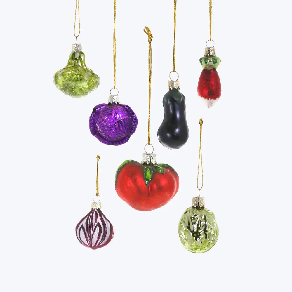 Shatterproof Heirloom Vegetable Ornament
