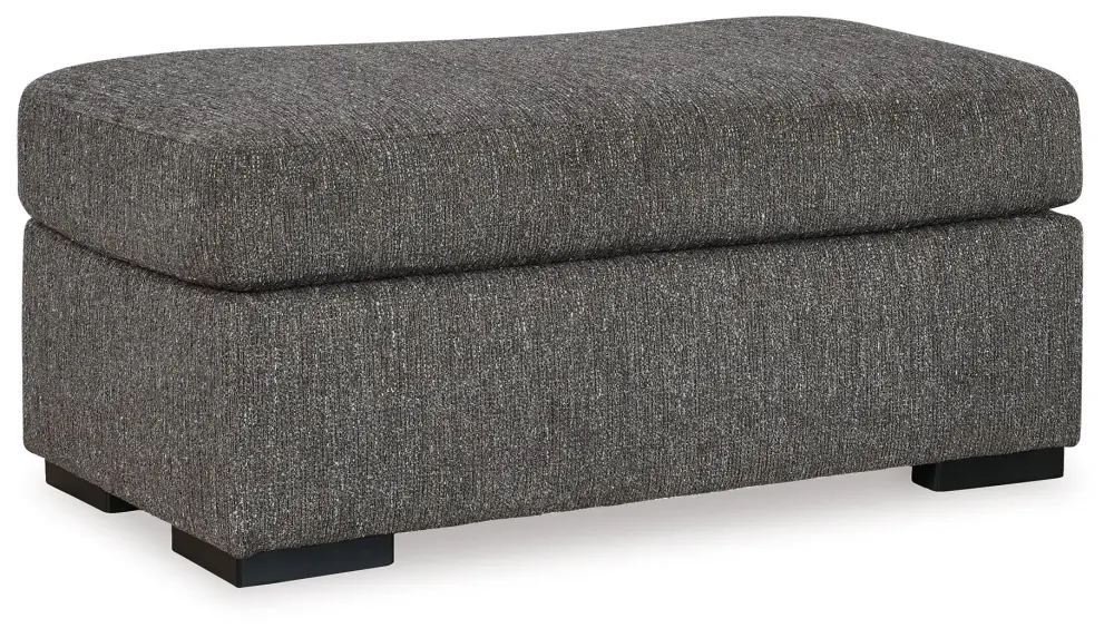 Carved Wood Gardiner - Ottoman - Pewter