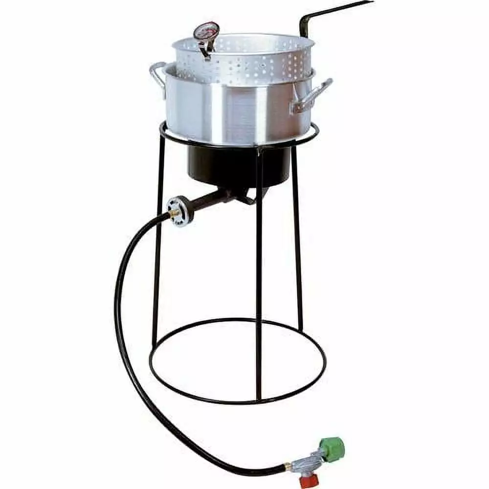 King Kooker 20-Inch Propane Outdoor Cooker 9-Quart Aluminum Fry Pan