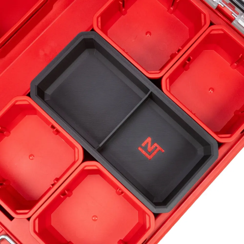 Step Can Divider Bins Spacious Milwaukee Low-Profile PACKOUT Organizer