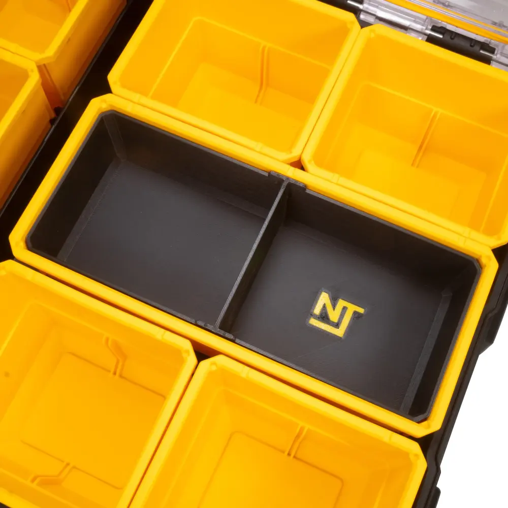 Stacking Divider Bins Generous Dewalt TOUGHSYSTEM 2.0 Organizer | 13 Gallon Capacity