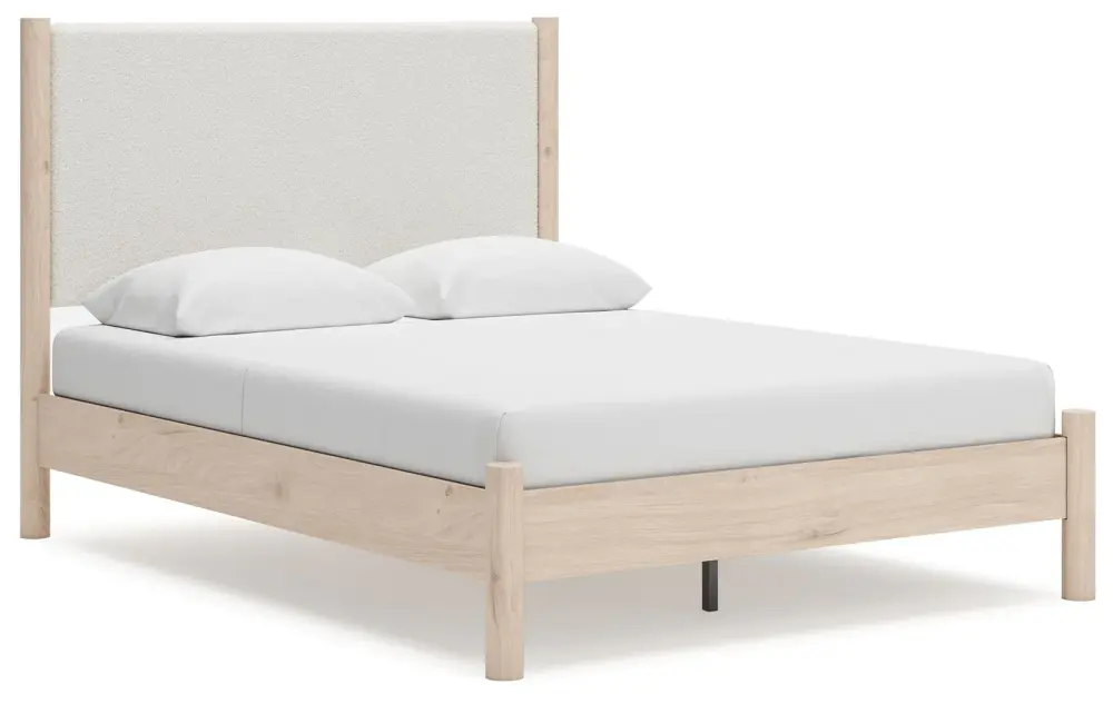Certified Non-Toxic Cadmori - Upholstered Panel Bed