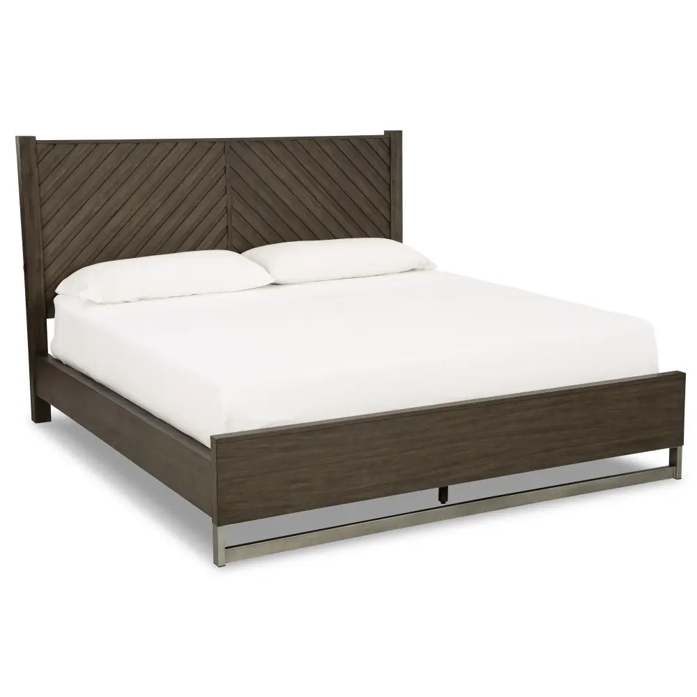 Diamond Modern Furniture Exclusive Design Arkenton King Panel Bed B786-58/B786-56/B786-97