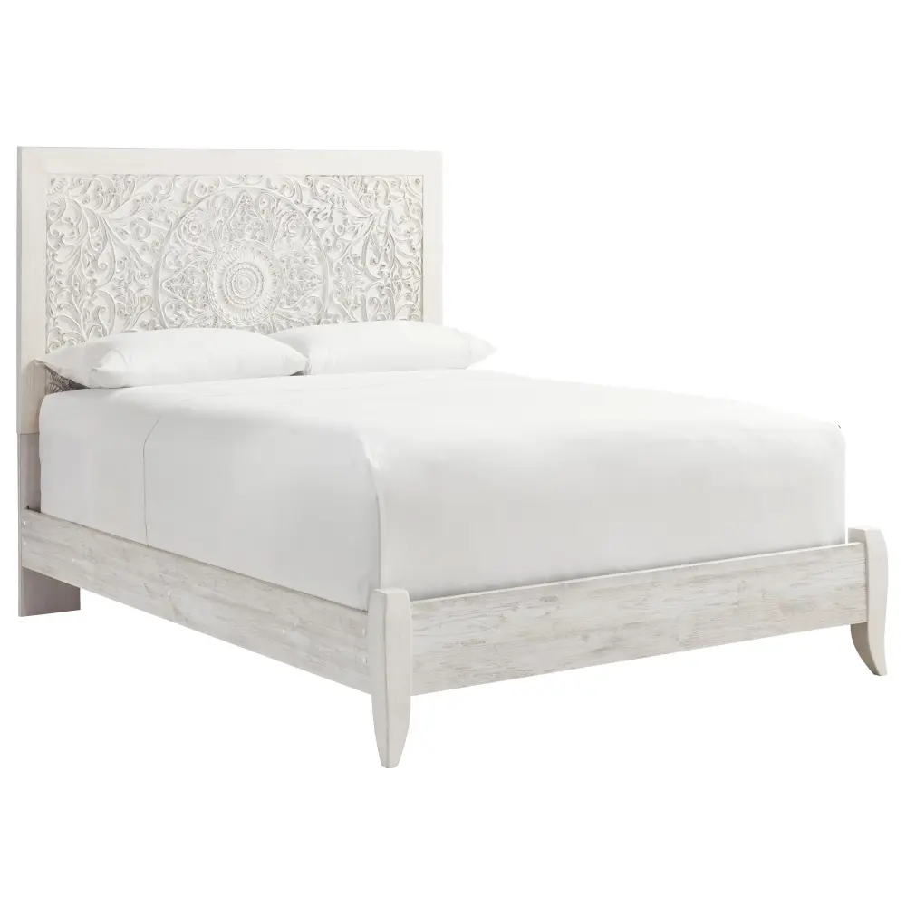 Diamond Present-day Furniture Exclusive Design Paxberry Queen Panel Bed B181-57/B181-54