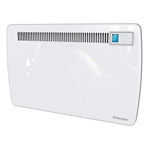 Dimplex LST100 Low Surface Temperature, 1000W, Panel Heater, 688mm Underbed Lighting