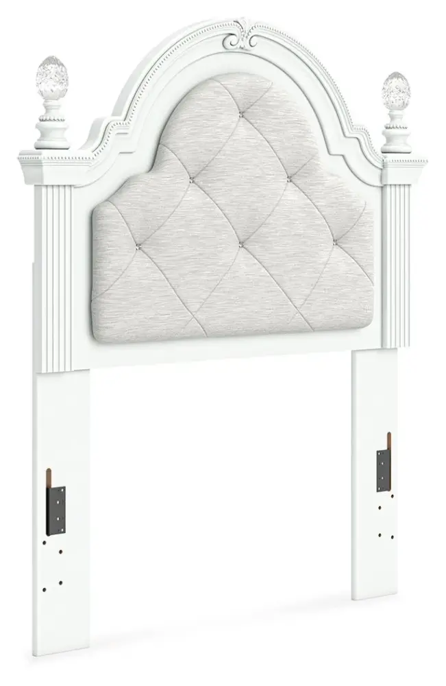 Kozlani - Upholstered Panel Headboard Modern Farmhouse