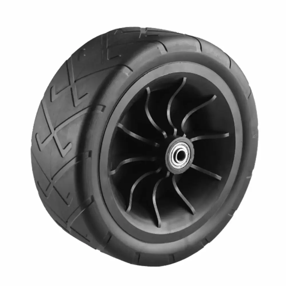 Ana 8inch Outdoor Replacement Wheel Bearings All-Terrain Folding Wagon Cart Black