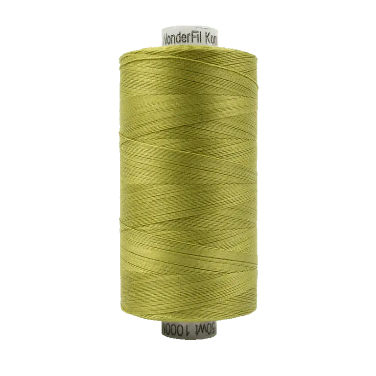 Konfetti 1000m 50wt - BRASS-GREEN