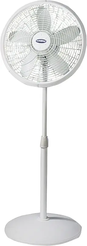 Smart Wi-Fi Lasko 1820 Variable Pedestal Fan, 120 V, 18 Dia Blade, Plastic Housing Material, Sandstone