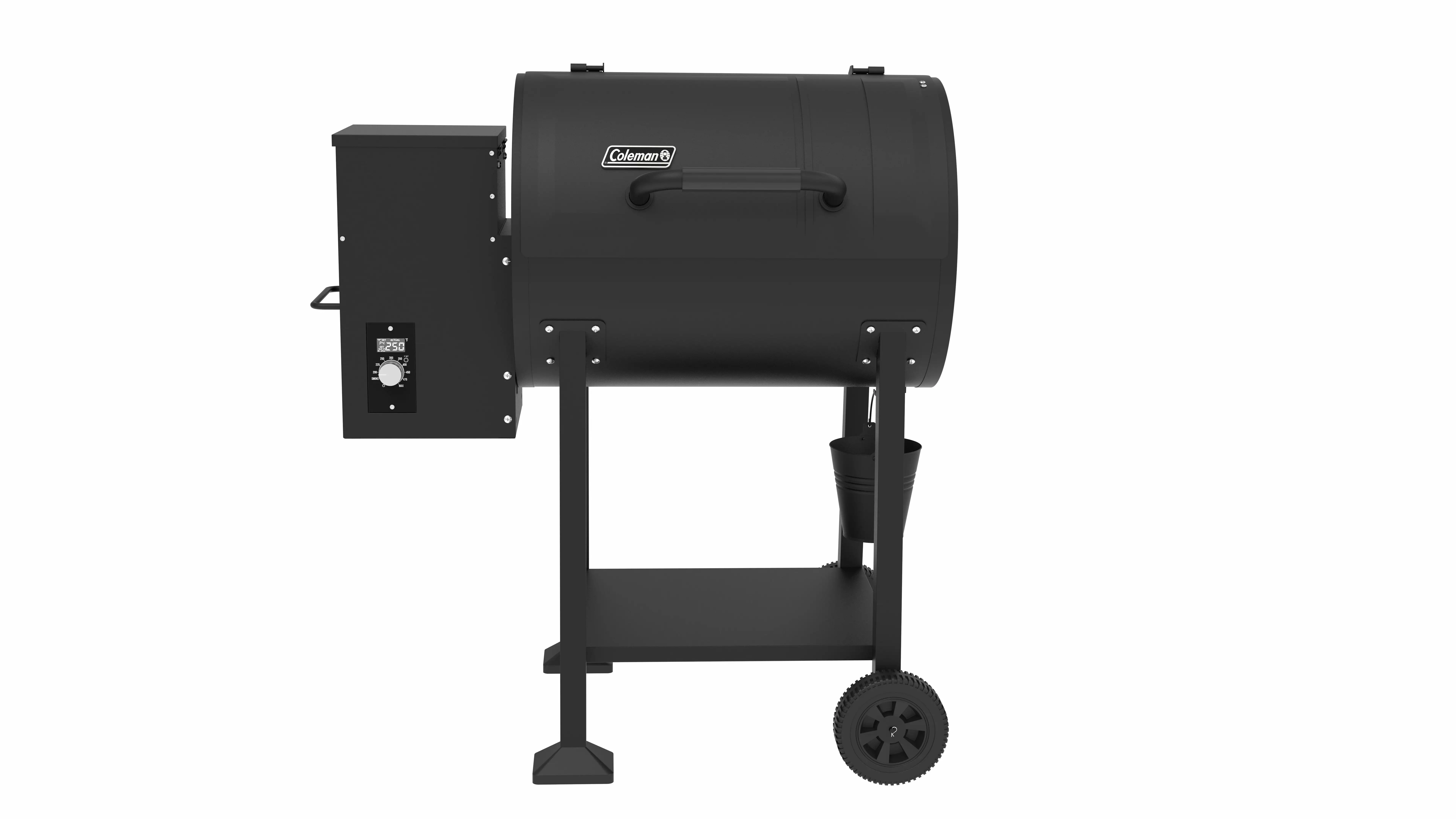 Coleman Cookout Wood Pellet Grill Smoker 690 Square Inches Heavy Duty Outdoor BBQ