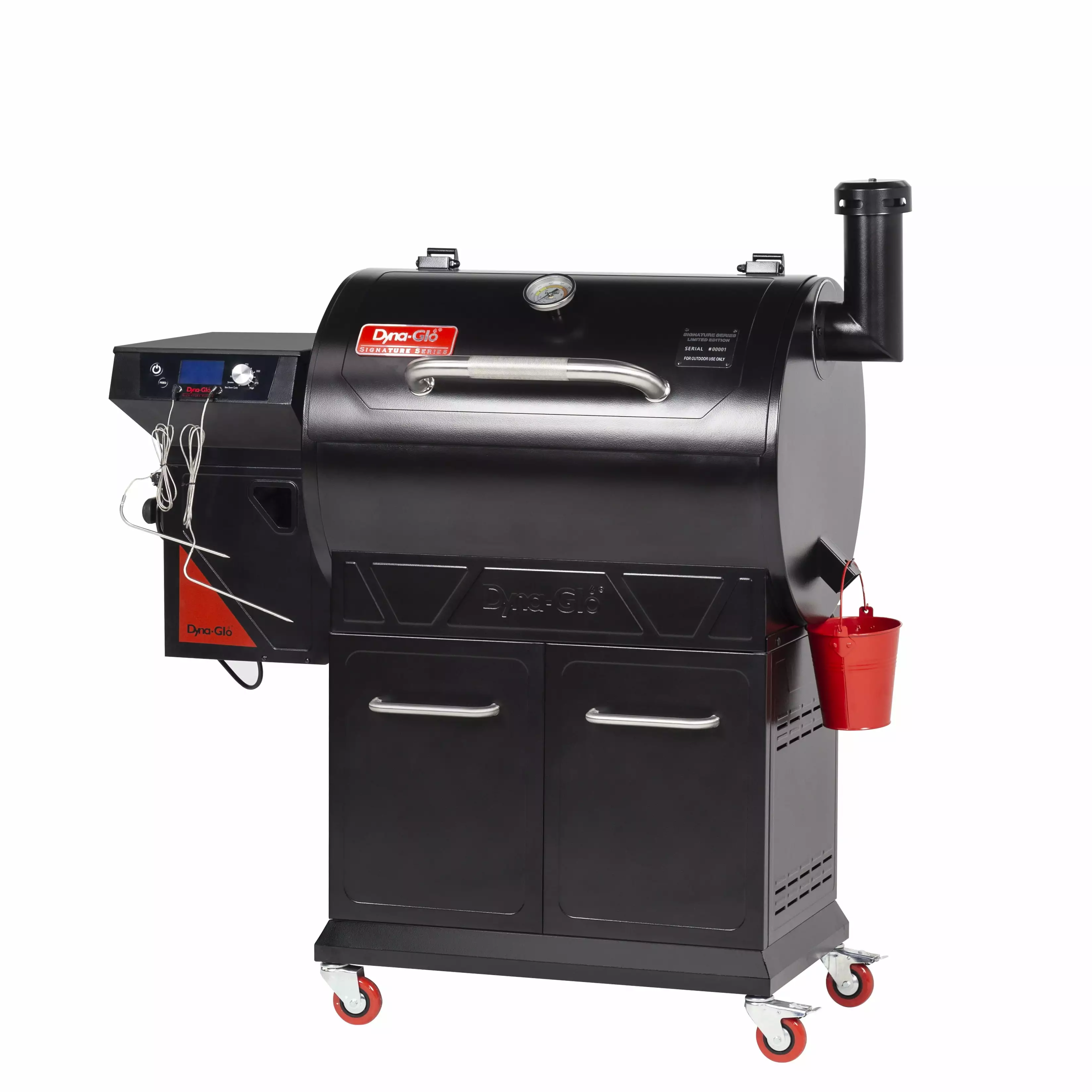 Dyna-Glo 4.84 sq ft Pellet Grill Smoker Outdoor Cooking