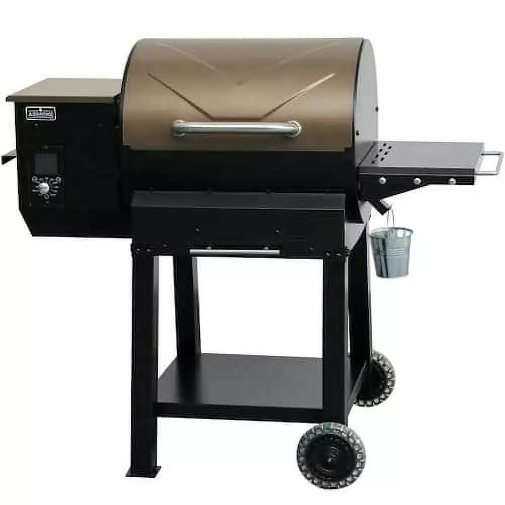 ASMOKE 515 sq Wood Pellet Grill and Smoker Bronze G.T Store