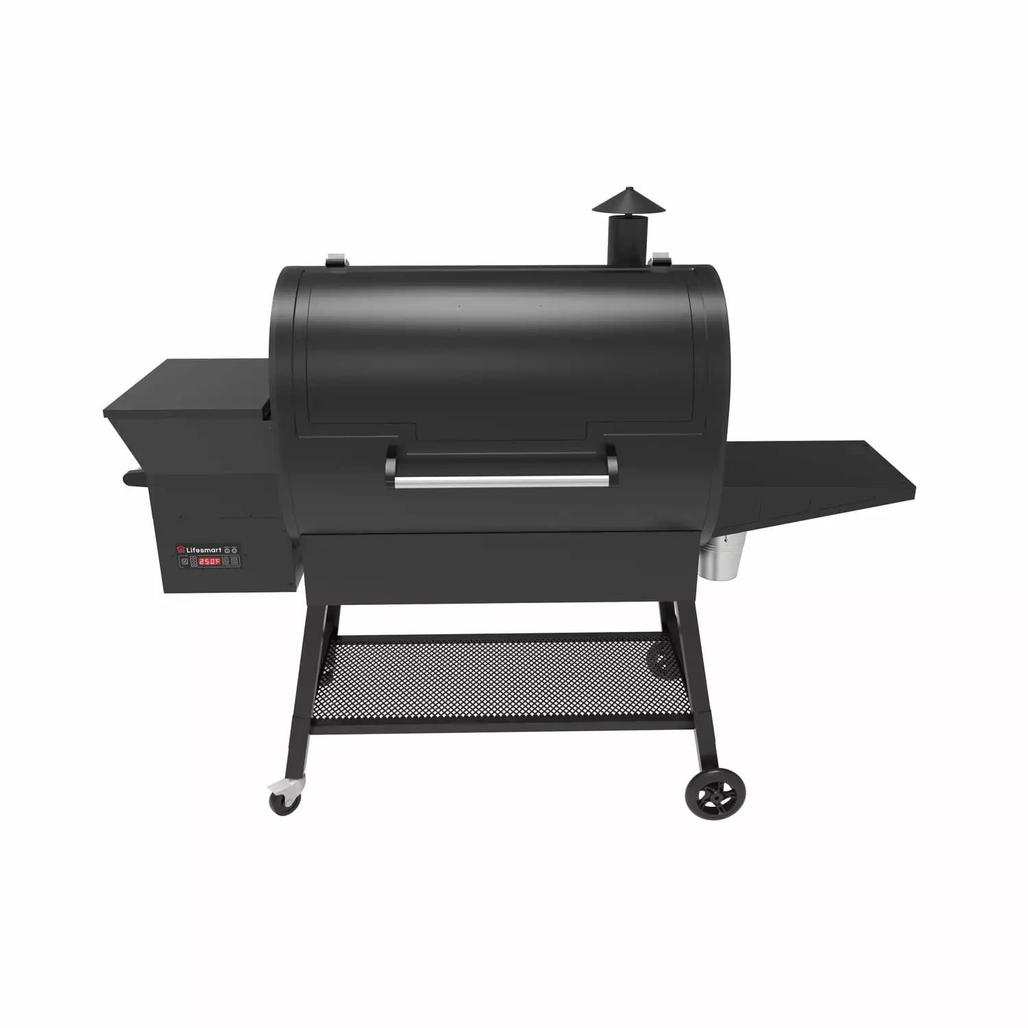HomeStock Retro Revival 2000 Square Inch Pellet Grill Side Shelf