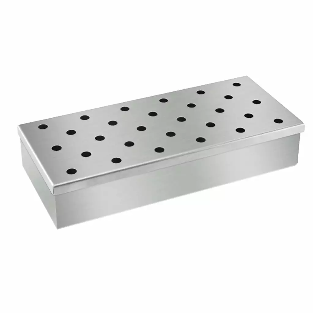 Lanema Stainless Steel BBQ Wood Pellet Grill Generator Fish Beef Meat